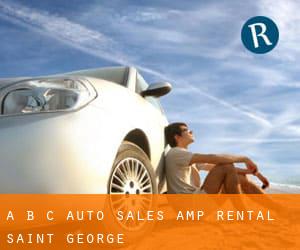 A B C Auto Sales & Rental (Saint George)