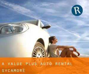 A Value Plus Auto Rental (Sycamore)