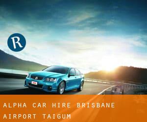 Alpha Car Hire Brisbane Airport (Taigum)