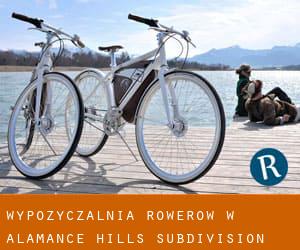 Wypożyczalnia rowerów w Alamance Hills Subdivision