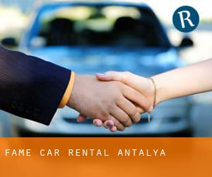 Fame Car Rental (Antalya)