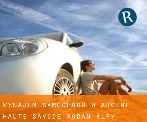 wynajem samochodu w Arcine (Haute-Savoie, Rodan-Alpy)